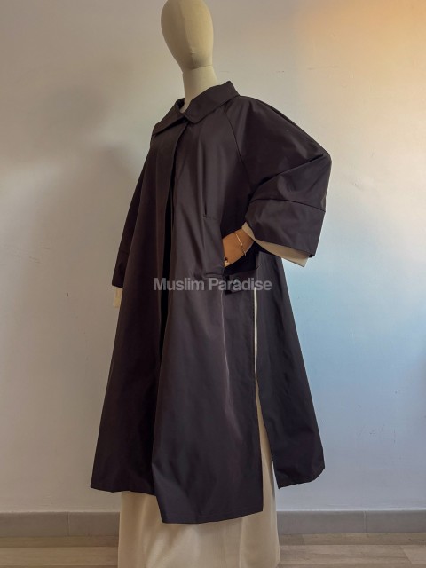Trench cape femme ample à poches - Muslim Paradise - Vehement tendance Muslim