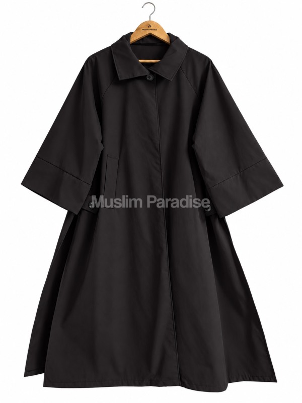 Gabardina capa de mujer amplia - Muslim Paradise