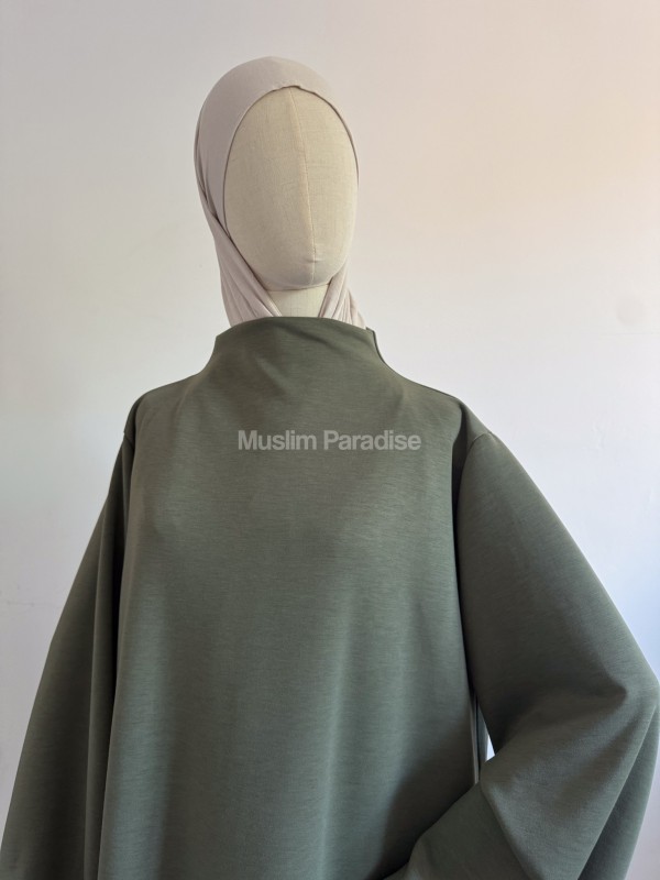 Abaya jersey viscose col montant - Muslim Paradise - Abaya tendance