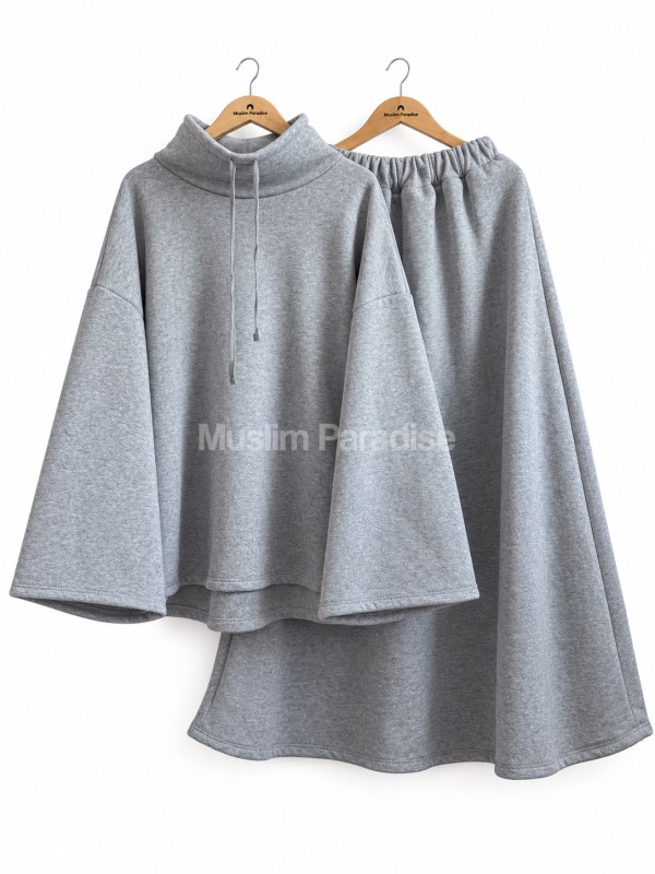 Conjunto falda y sudadera de punto - Muslim Paradise