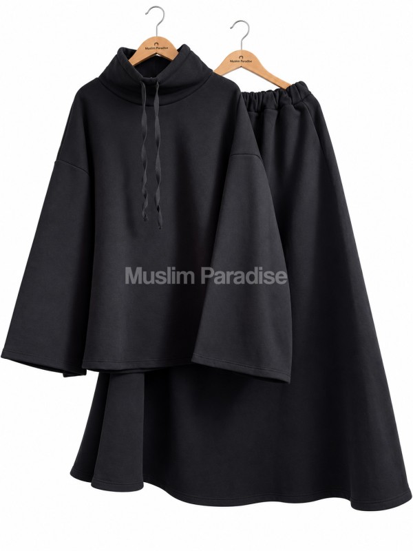 Conjunto falda y sudadera de punto - Muslim Paradise