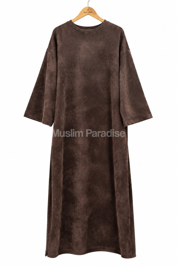 Abaya velours chaude fabriquée en France - Muslim Paradise