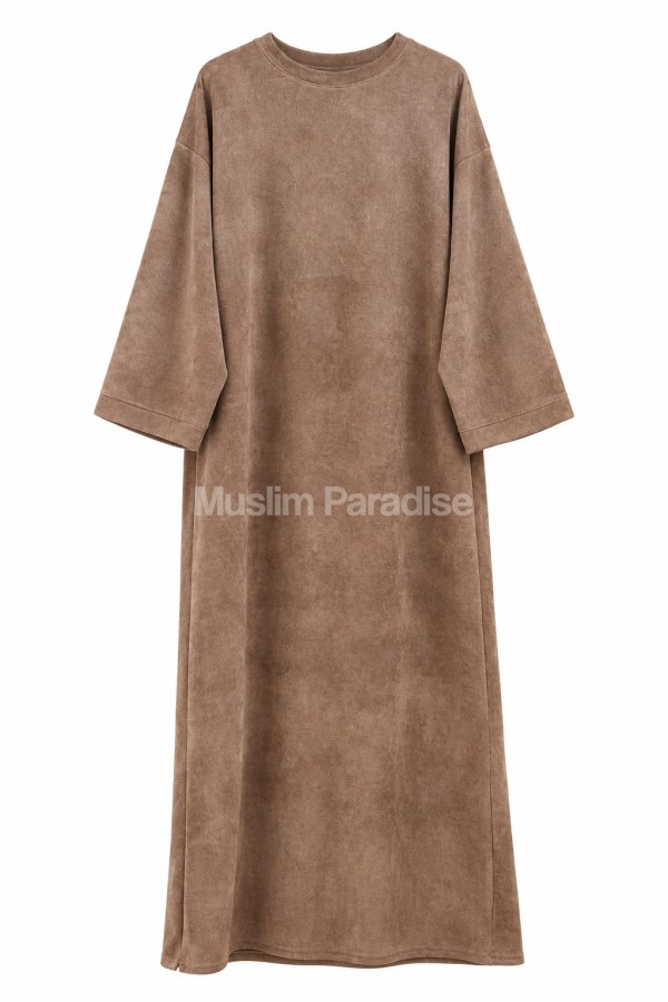 Abaya velours chaude fabriquée en France - Muslim Paradise
