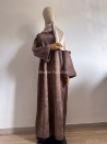 Abaya de terciopelo hecha en Francia - Muslim Paradise