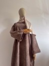 Abaya de terciopelo hecha en Francia - Muslim Paradise