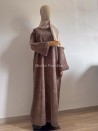 Abaya de terciopelo hecha en Francia - Muslim Paradise