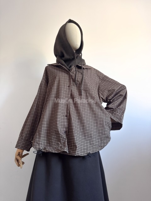 Chemise modeste femme à carreaux épaisse - Muslim Paradise