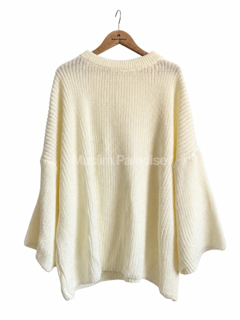 Pull oversize femme maille premium - Muslim Paradise - Pull femme musulmane
