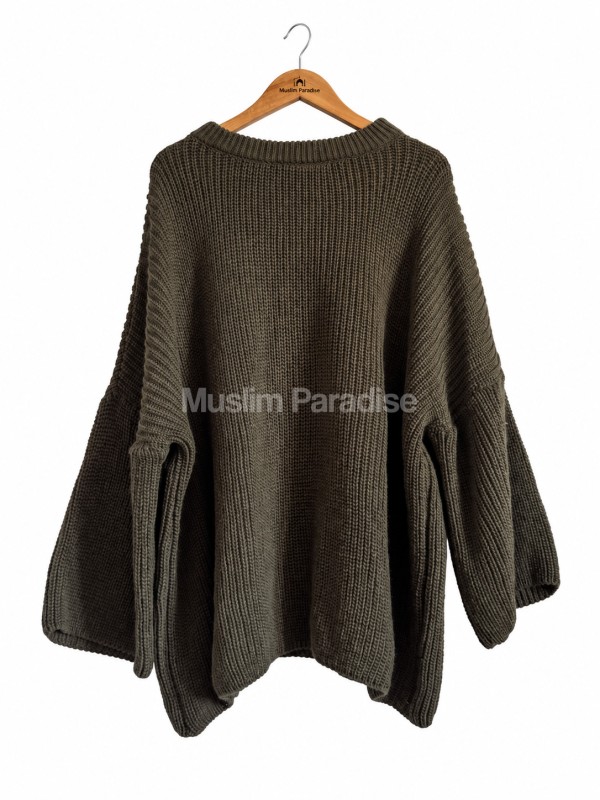 Pull oversize femme maille premium - Muslim Paradise - Pull femme musulmane