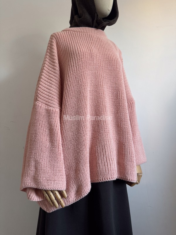 Pull oversize femme maille premium - Muslim Paradise - Pull femme musulmane