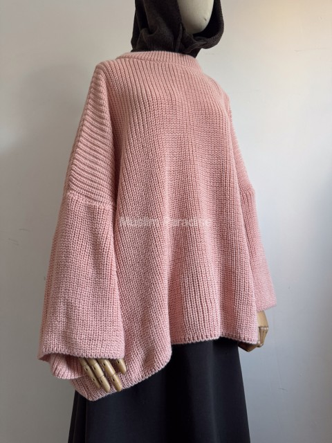 Pull oversize femme maille premium - Muslim Paradise - Pull femme musulmane