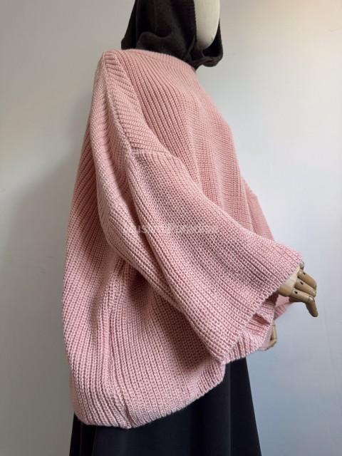 Pull oversize femme maille premium - Muslim Paradise - Pull femme musulmane