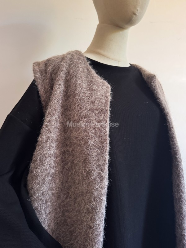 Gilet sans manches effet laine brossée - Muslim Paradise - Mode Modeste