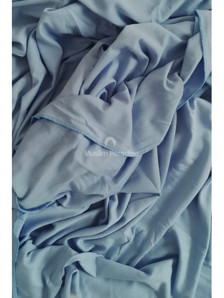 hijab jersey bleu